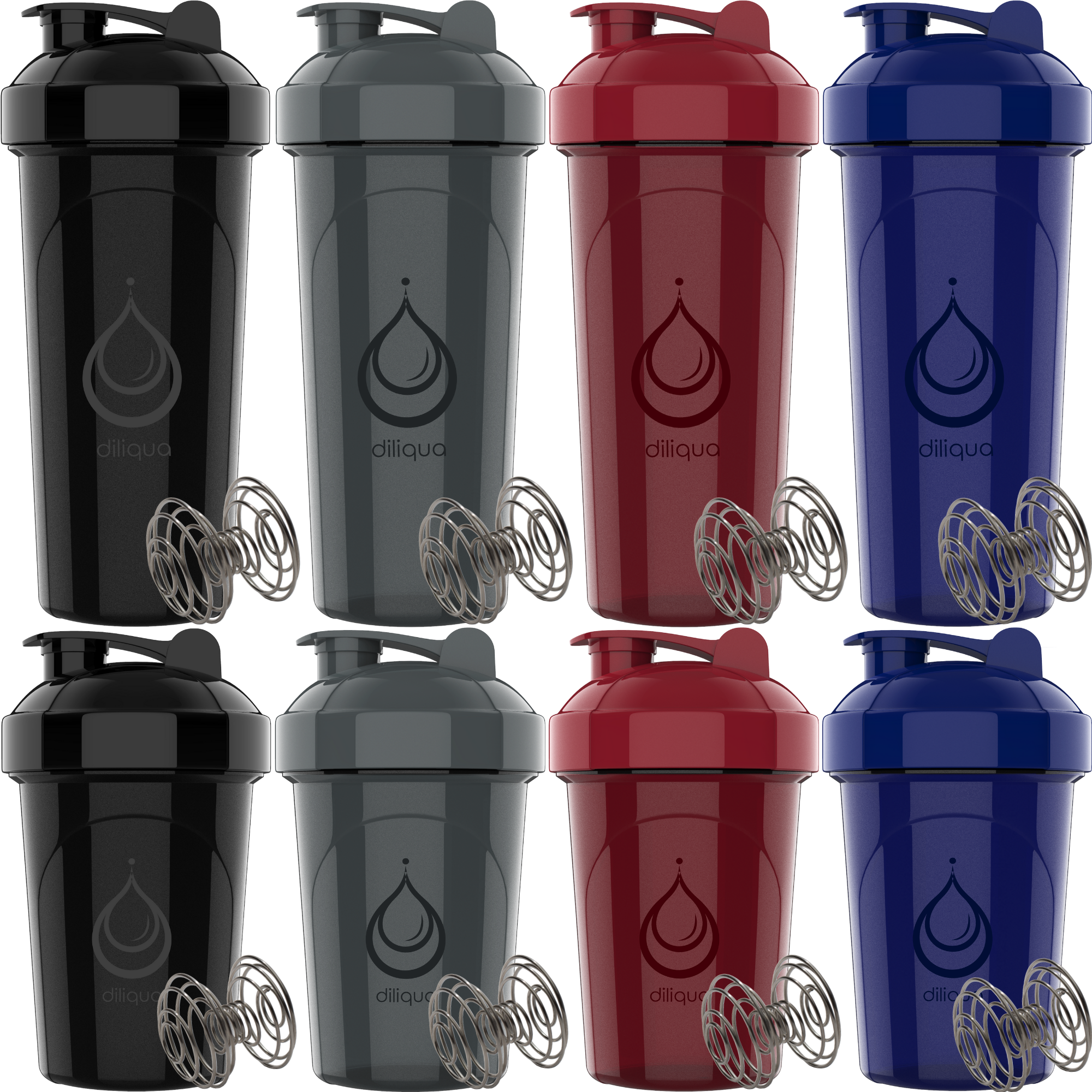 8 Pack Shaker Cups